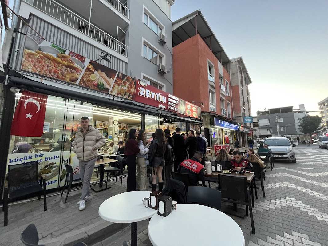 Zeytin pide doner çorba - Çiğli