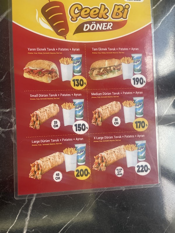 Çeek Bi Döner Hatay'dan - Osmangazi Türk Mutfağı