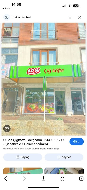 OSES ÇİĞ KÖFTE - Gökçeada